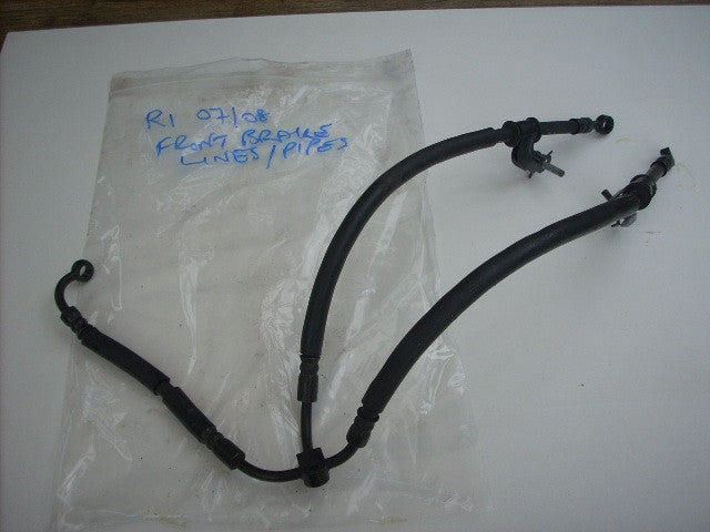 Yamaha YZF R1 2007-2008 4C8 07-08 Durite de frein avant, front BRAKE LINES Brems