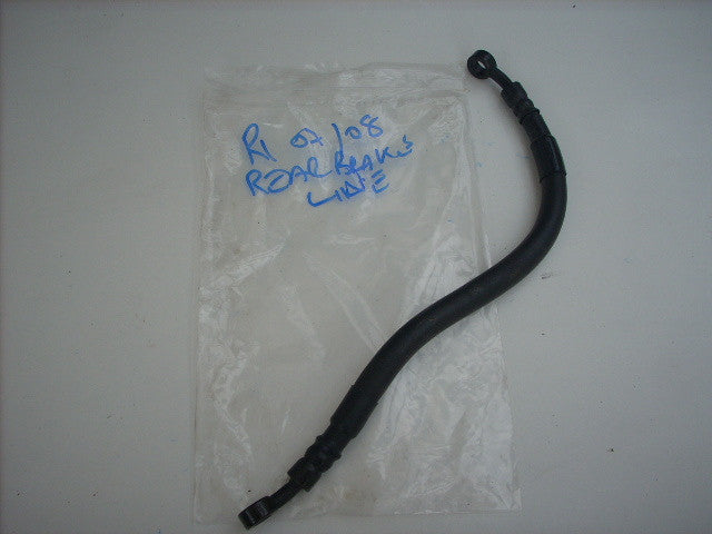 Yamaha YZF R1 2007-2008 4C8 07-08 Durite de frein ariere, rear BRAKE LINES Brems