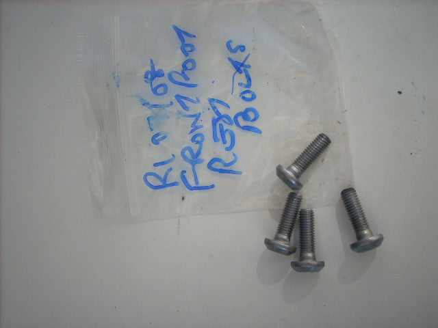 Yamaha YZF R1 2007-2008 4C8 07-08 vis platine repose pied avant (x4), FOOT REST