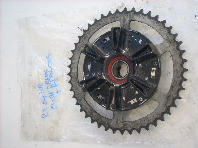 Yamaha YZF R1 2007-2008 4C8 07-08 PIGNON CARRIER ,, SPROCKET CARRIER Kettenrad T