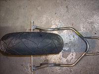 KAWASAKI NINJA ZX6R ZX-6R J1 J2 2000 2001 2002 Jantes Ariere , pneu, rear wheel