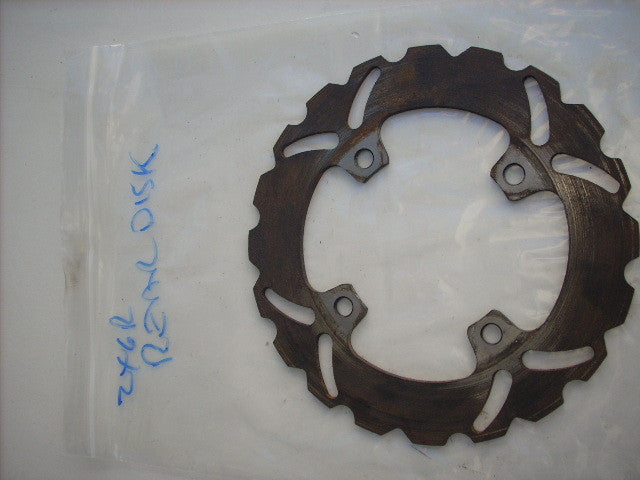 KAWASAKI NINJA ZX6R ZX-6R J1 J2 2000 2001 2002 disque de frein arriere AR, rear