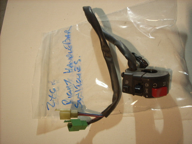 KAWASAKI NINJA ZX6R ZX-6R J1 J2 2000 2001 2002 COMODO GUIDON DROITE , HANDLEBAR