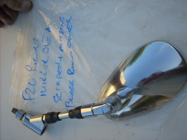 Yamaha FZ6 S2 2009 5VX (ok 07 08 09 )15993mile, 25588km, retroviseurs droit, end