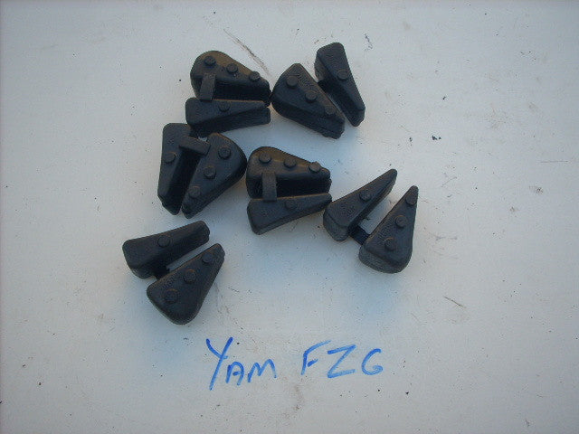 Yamaha FZ6 S2 2009 5VX (ok 07 08 09 )15993mile, 25588km, Caoutchouc pour PIGNON