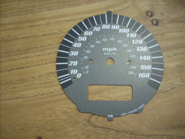 HONDA CB 1000 F speedo dial face in miles 2009 model, may fit other years