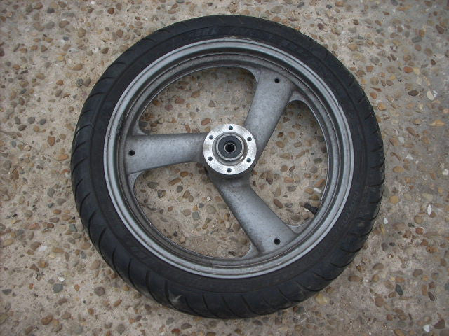Yamaha FJ 1200 92 (91/93) 3WX Jantes AV , pneu OK, front wheel with good tyre, R