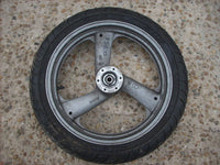 Yamaha FJ 1200 92 (91/93) 3WX Jantes AV , pneu OK, front wheel with good tyre, R