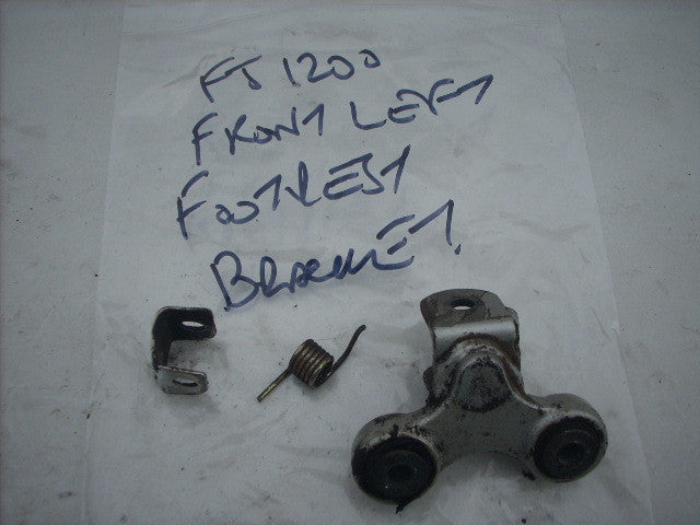 Yamaha FJ 1200 92 (91/93) 3WX Platine pour repose pied gauche, FOOT REST HANGER