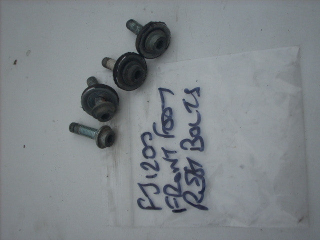 Yamaha FJ 1200 92 (91/93) 3WX vis platine repose pied avant FRONT FOOT REST FIXI