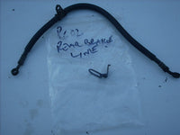 Yamaha YZF R6 5EB 99/02 Durite de frein ariere, rear BRAKE LINE Bremsleitung Rüc