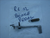 Yamaha YZF R6 5EB 99/02 PEDALE FREIN AR , arrier, REAR BRAKE PEDAL, Fußbremshebe