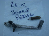 Yamaha YZF R6 5EB 99/02 PEDALE FREIN AR , arrier, REAR BRAKE PEDAL, Fußbremshebe