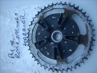 Yamaha YZF R6 5EB 99/02 PIGNON et CARRIER , SPROCKET & CARRIER Kettenrad Träger,