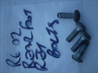 Yamaha YZF R6 5EB 99/02 vis platine repose pied ar arriere rear FOOT REST FIXING