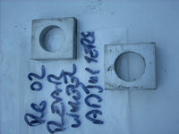 Yamaha YZF R6 5EB 99/02 réglage de la roue arrière, rear wheel adjusters