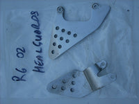 Yamaha YZF R6 5EB 99/02 Pair REPOSE-PIEDS TALON GUARDE, heal guards OEM