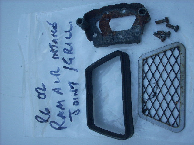 Yamaha YZF R6 5EB 99/02 joints d'entrée d'air avec grille Air inlet joint with g