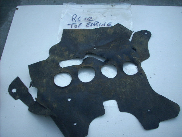 Yamaha YZF R6 5EB 99/02 couvercle en caoutchouc de moteur, protection thermique