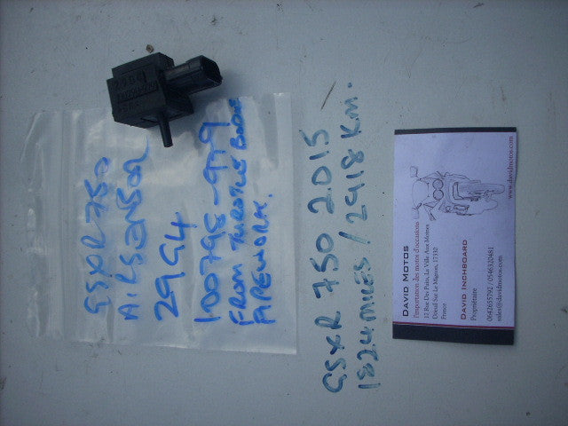 Suzuki GSXR 1000 11-15 L2-5 Capteur de pression d'air, MAP MAS Air pressure sens