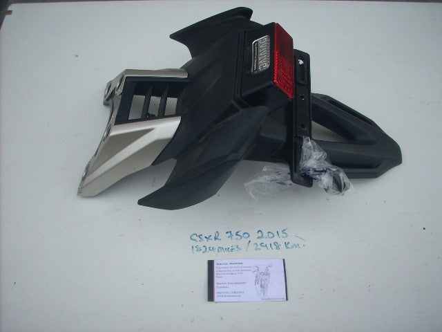 Suzuki GSXR 1000 11-15 L2-5 Support de plaque rear number plate holder, Kupplung
