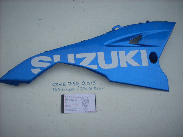 Suzuki GSXR 1000 11-15 L2-5 carrenage carrosserie carénage sous le moteur, base