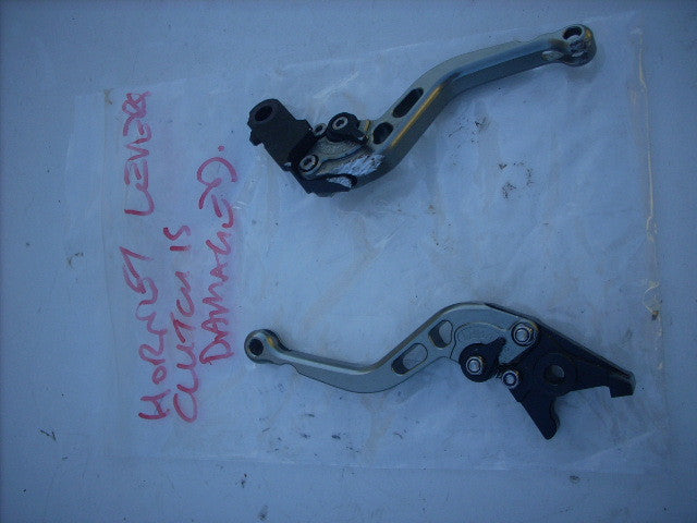 Honda Hornet CB 900 F 2H CS48 02>07, un ensemble de leviers de course, frein et