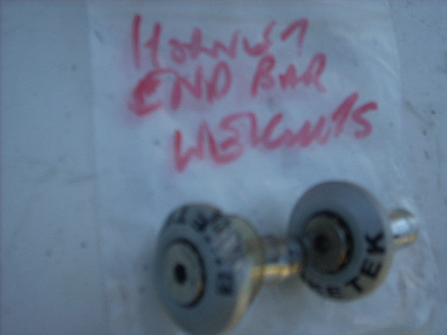 Honda Hornet CB 900 F 2H CS48 02>07, BIKETEK embouts de guidon, HANDLEBAR END WE