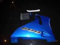 2004 Kawasaki ZZR 600 ZX E11, Sabot carrenage carrosserie carénage sous le moteu