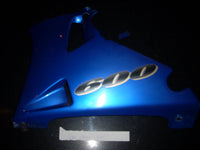 2004 Kawasaki ZZR 600 ZX E11, Sabot carrenage carrosserie carénage sous le moteu