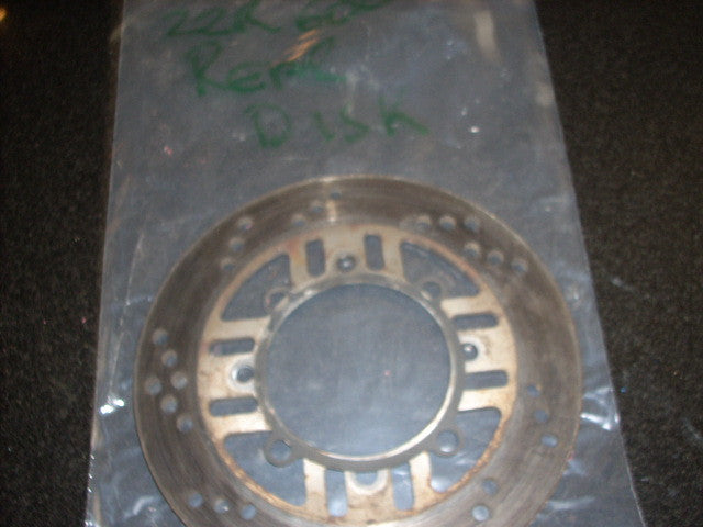 2004 Kawasaki ZZR 600 ZX E11, disque de frein arriere AR, rear disc low mileage,