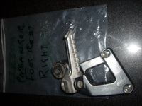 2004 Kawasaki ZZR 600 ZX E11, repose pied AR droite,arriere, passager passanger