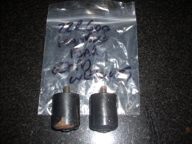 2004 Kawasaki ZZR 600 ZX E11, embout de guidon, HANDLEBAR END WEIGHT, Lenkergewi