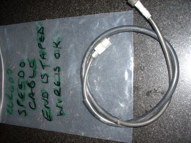 2004 Kawasaki ZZR 600 ZX E11, câble de compteur de vitesse, SPEEDO CABLE, Tachoa