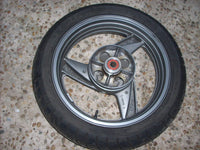 2004 Kawasaki ZZR 600 ZX E11, Jantes Ariere , pneu, rear wheel with tyre, Rad Fe