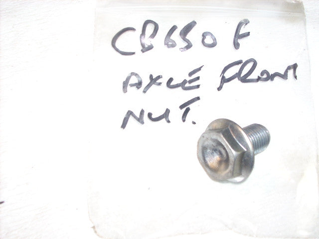 2015 Honda CB650F ABS , ok 14/15 Vis pour axe de la rue avant FRONT WHEEL AXLE s