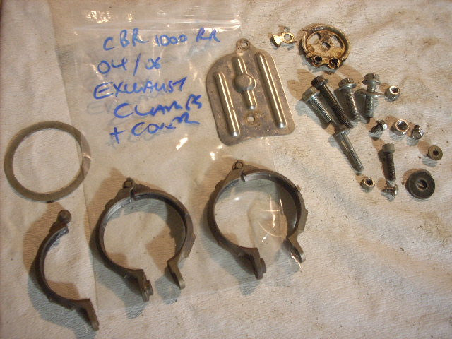 Honda CBR 1000  Pot' d'échappement  Fixations, pinces, fixings clamps bolts RR4