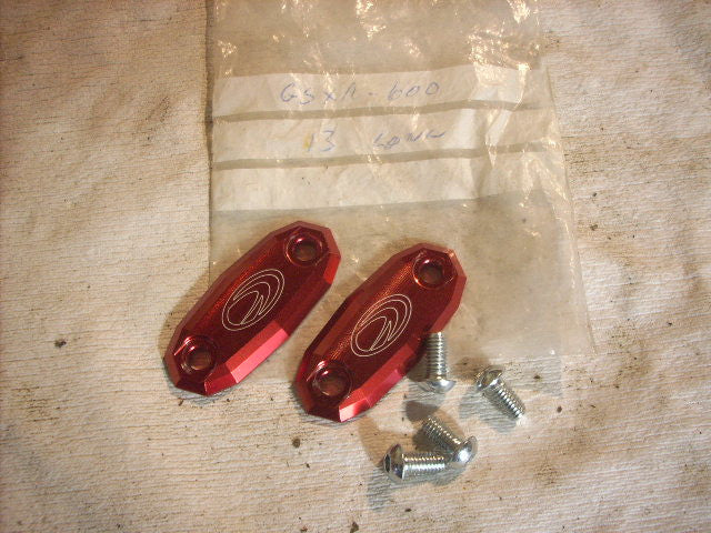 EVOTECH Rearview mirror covers Gems of the Wind RED SUZUKI GSX R 600 (2006-2015