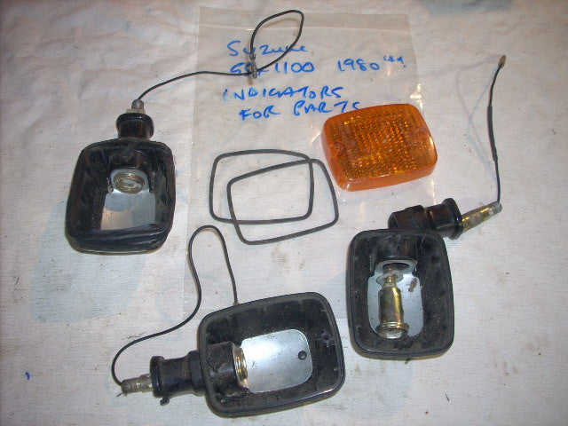 Suzuki GSX 1100 E T 1979 . 1982 indicator parts,  clignotants pour les pieces