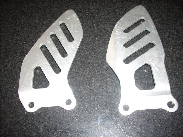 SUZUKI GSXR750-K9 GSXR 650 750 OEM HANGER HEAL GUARDS ANKLE PLATES 2006/2007/200