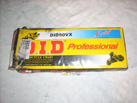D.I.D 50 VX 116 HD x Ring  chaine, Chain 28KJ 116ZB  Suzuki GSX 1400 K3/K6 NEW