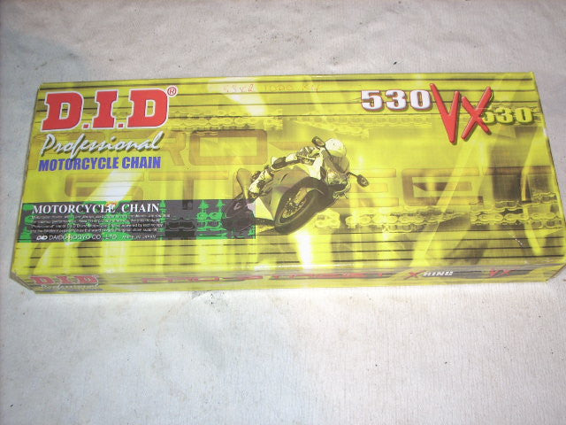 D.I.D 530 VX  HD x Ring  chaine, Chain 09E4A 8GH 110BZ  Suzuki GSXR 1000 K1/K6 N
