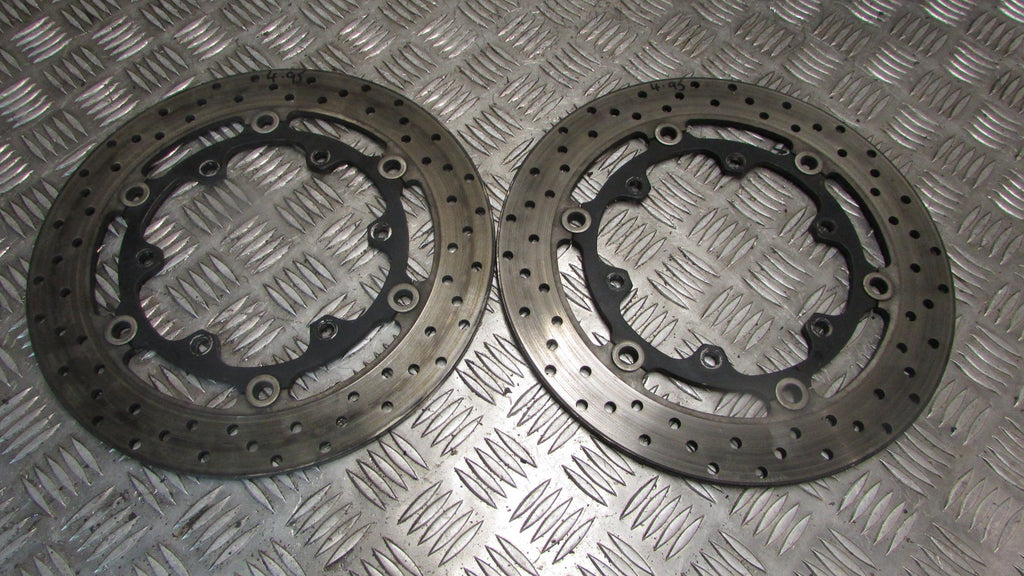Yamaha TDM 900 2014, disques des freins avants AV paire ,,Pair of front discs