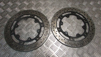 Yamaha TDM 900 2014, disques des freins avants AV paire ,,Pair of front discs