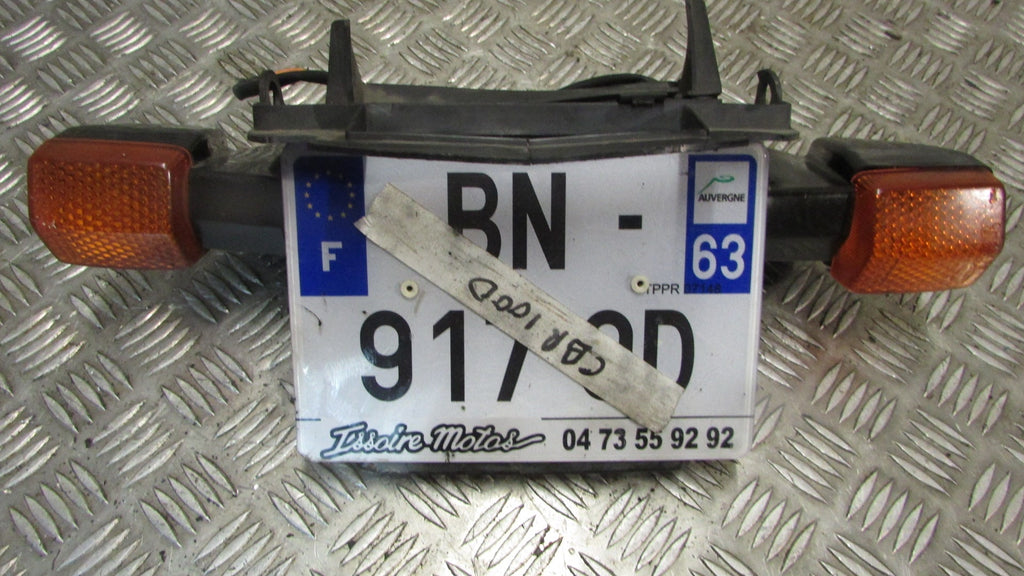 Honda CBR 1000F SC21 1987/88 feu eclairage plaque immatriculation, bavette arriè