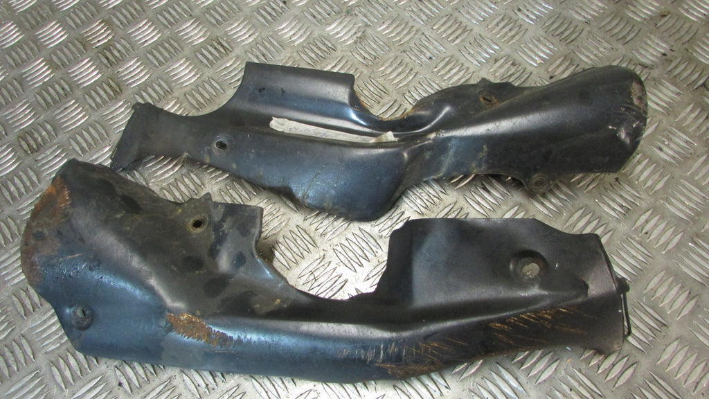 Honda CBR 1000F SC21 1987/88 Echappement protection thermique en base gauche et