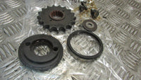 Honda CBR 1000F SC21 1987/88 pignon avant et écrou de fixation,front sprocket an