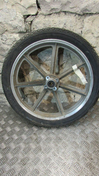 Yamaha RD X 125 1979 Jante AV avant avec pneu ,front wheel with tyre
