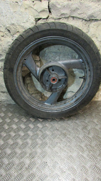 Yamaha XJ 600 Diversion 4BR Jante Ariere , pneu, ROUE ARRIÈRE , rear wheel with