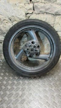Yamaha XJ 600 Diversion 4BR Jante Ariere , pneu, ROUE ARRIÈRE , rear wheel with